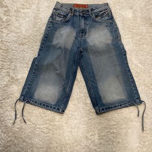 Men’s denim shorts